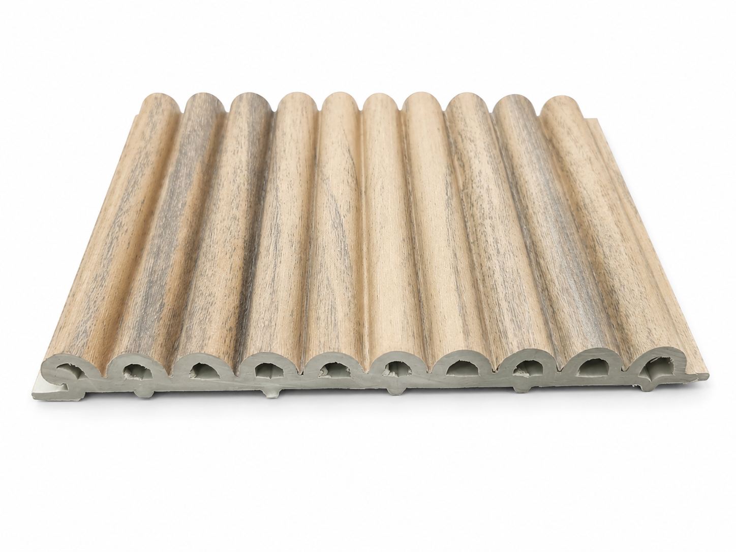 12MM Half Round WPC louver profile
